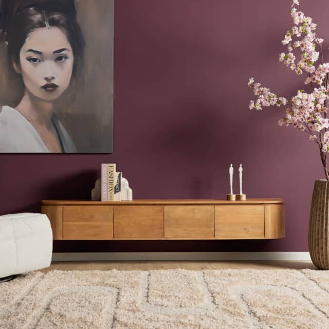 Starfurn tv meubel Excellent naturel 200x35x30 cm mangohout