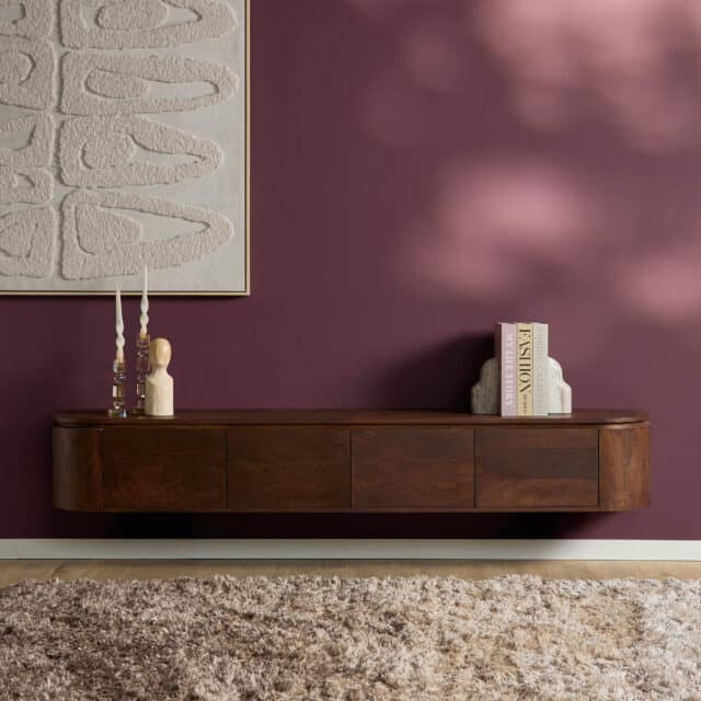 Starfurn tv meubel Excellent bruin 200x35x30 cm mangohout