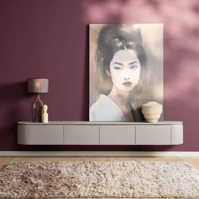 Starfurn tv meubel Excellent taupe 240x35x30 cm mangohout