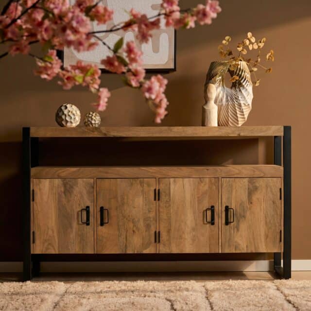 Starfurn Dressoir Britt Naturel Mangohout 175 cm