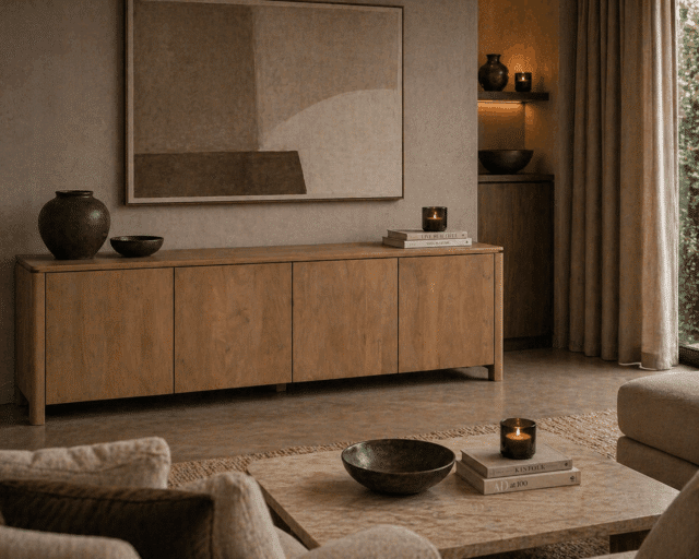 Starfurn Dressoir Dallas Naturel Mangohout 210 Cm