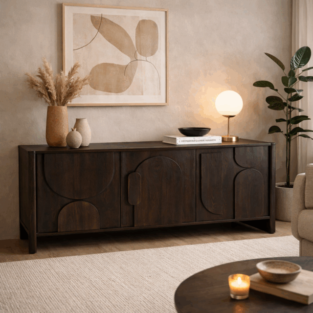 Starfurn Dressoir Zana bruin 160 cm