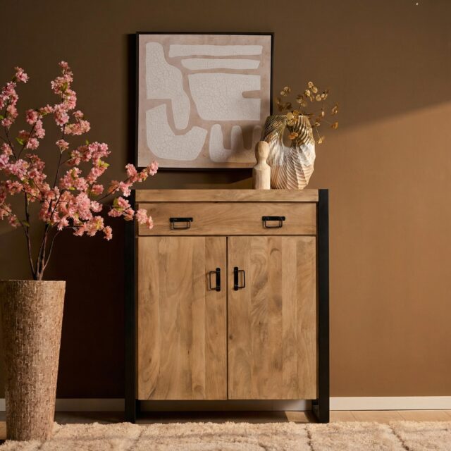 Starfurn Kabinet kast Britt Naturel Mangohout 100 cm