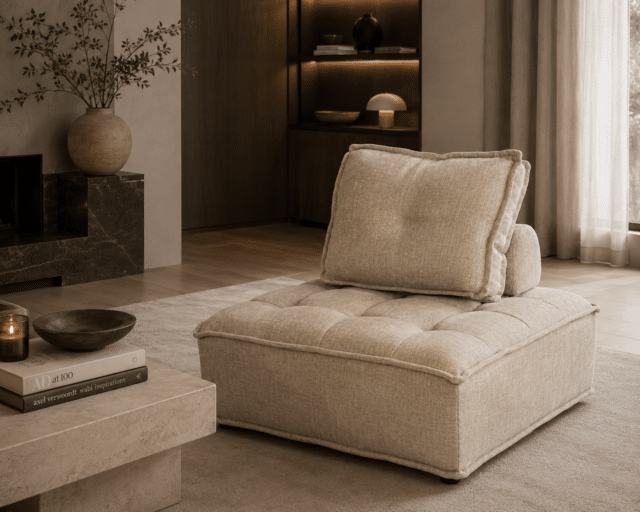 By Boo Fauteuil Hive Taupe