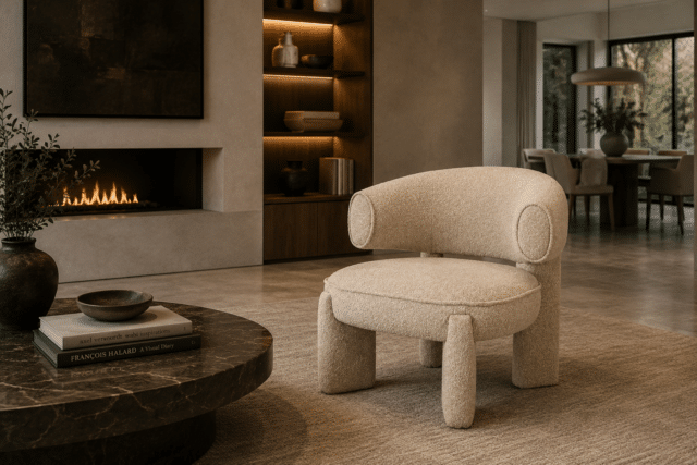 By-Boo fauteuil Phanti taupe