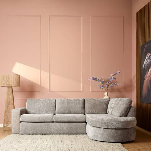Starfurn MySofa Alma Hoekbank Greige 2,5 zits+Divan Rechts